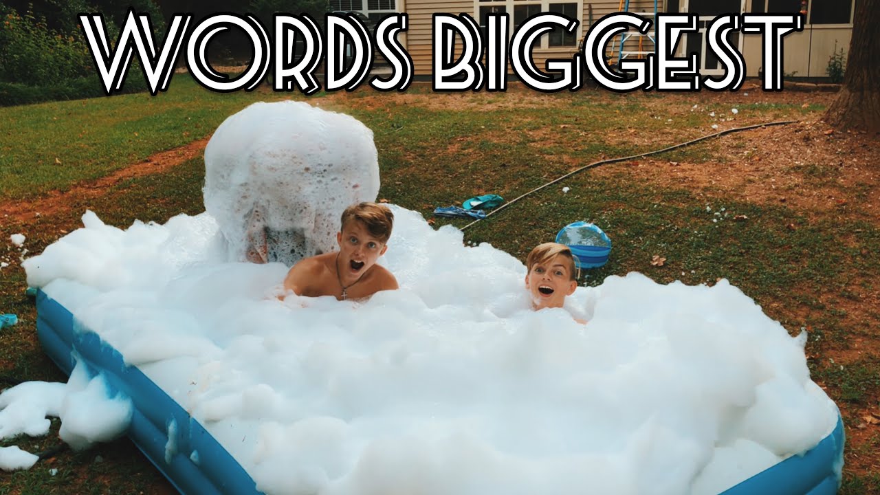 WORLDS BIGGEST BUBBLE BATH ( Science experiment) YouTube