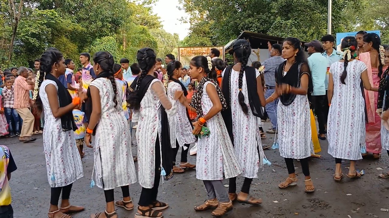 आदिवासी गौरी नाच || गणपती विसर्जन सारणी || 2.5 दिवसाचा गणपती विसर्जन सारणी