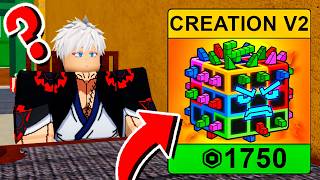 What are they offering for the Creation V2 at Blox Fruits 💰