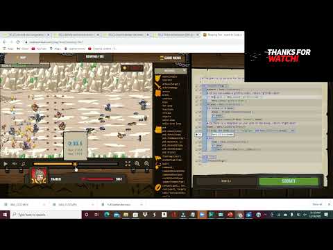 Reaping Fire in CodeCombat Python with BONUS!!