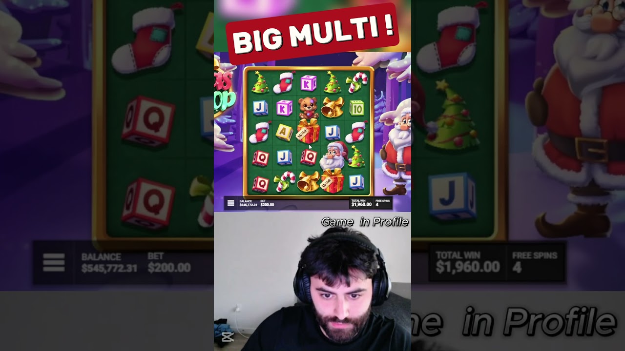 MAX WIN ON XMAS DROP 