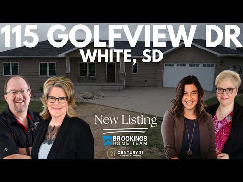 115 Golfview Drive, White, SD home video tour