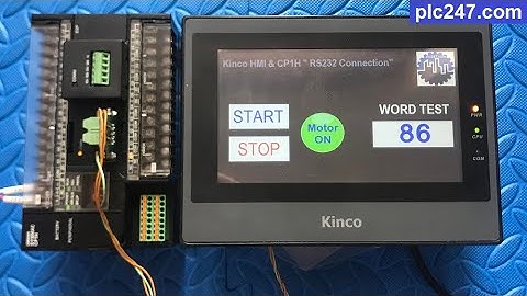 Kinco HMI & PLC Omron "Communication" Tutorial