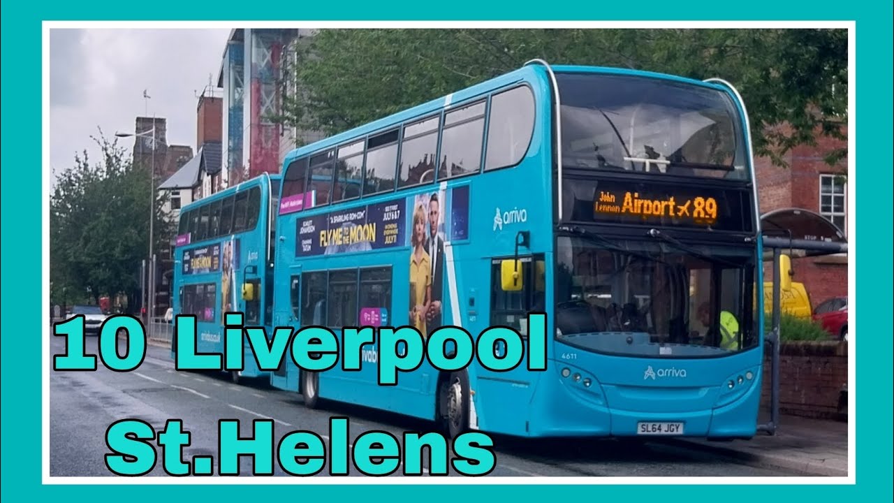 Full Route 10 Liverpool To St Helens Arriva North West YouTube Full Route 10 Liverpool To St Helens Arriva North West YouTube