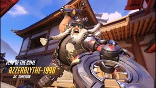 Overwatch Torbjorn sextuple kill