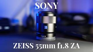 The Sony Zeiss 55mm 1.8, an incredible budget lens - YouTube