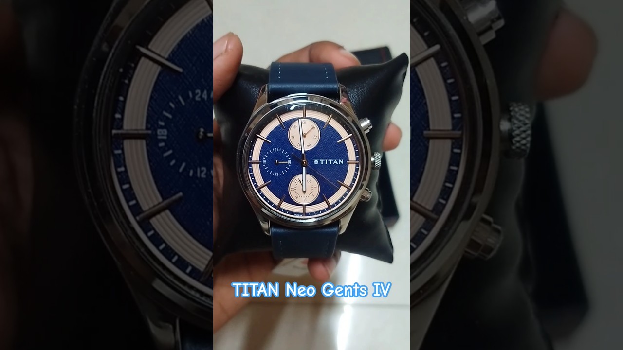 Titan Neo Gents IV Analogue Watch😍Titan Chronograph Under 4k 