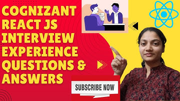 #Cognizant React JS Interview Question 0-3 year experience| #interview #reactjs #expirence #freshers