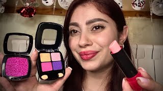 АСМР: Делаю тебе макияж игрушечной косметикой для СВИДАНИЯ💄| ASMR