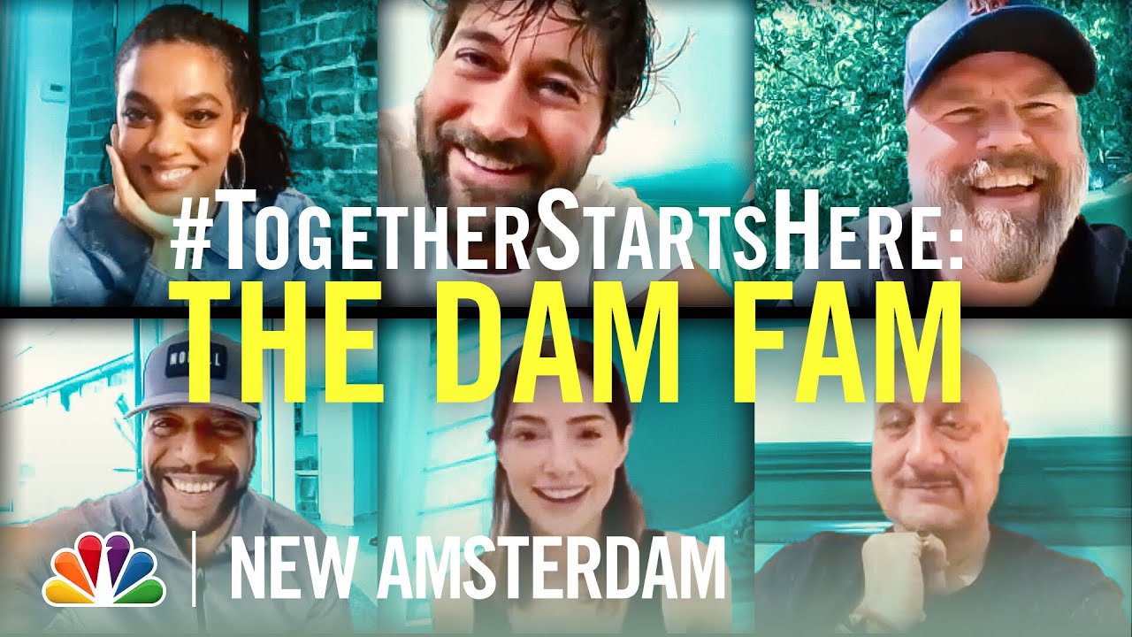 The New Amsterdam Cast Catches Up on Zoom YouTube