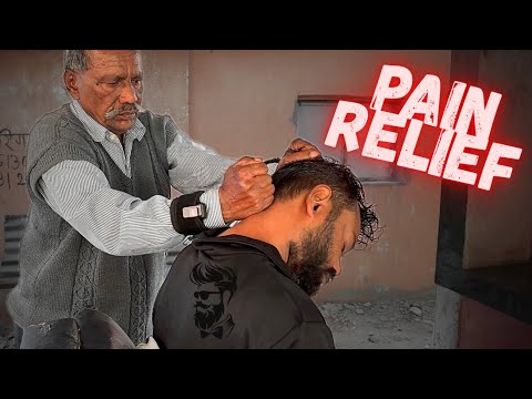Amazing Pain Relief Head Massage | Indian ASMR Massage