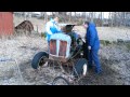 Start av Fordson Major Diesel