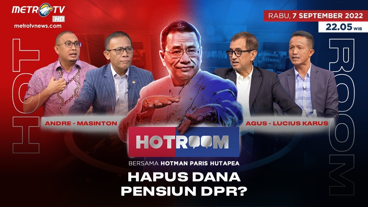 HOTROOM - Hapus Dana Pensiun DPR?