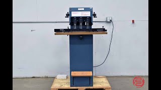 Spinnit FMM-3 Manual Lift Three Spindle Paper Drill
