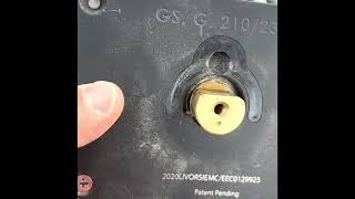 Nautique G21, G23, G25 Change TCP throttle position sensor (Sensor de posición del acelerador)