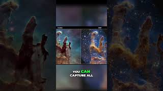 Stellar Nurseries: Hubble vs. James Webb Telescope Views