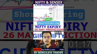 NIFTY & SENSEX prediction for tomorrow 26 MAY TUESDAY बाजार में कल होगा बड़ा धमाका! 💥