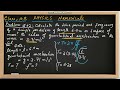 Physics Class 10th Problem 10.2 |Simple pendulum time period &amp; frequency of on surface of mars