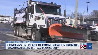 Concerns over lack of communication from NES