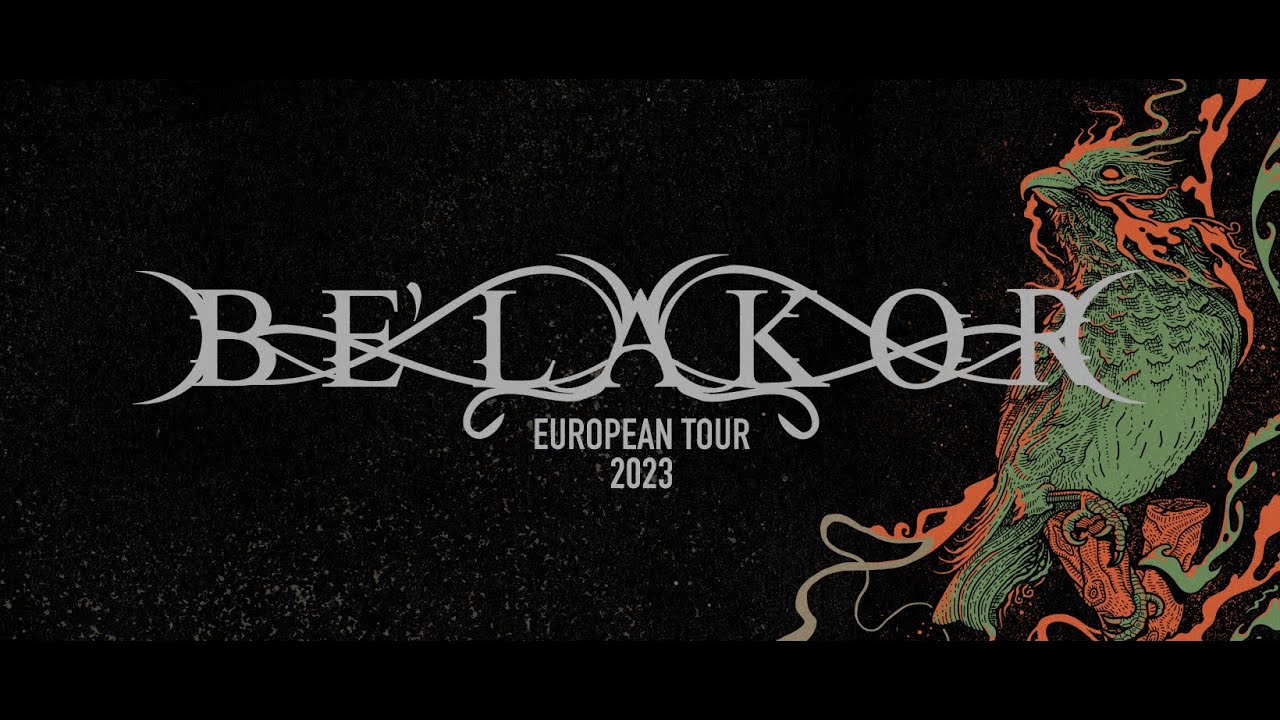 BELAKOR   European Tour 2023 in IEPER Setlist Album versions  no record of sound or live video