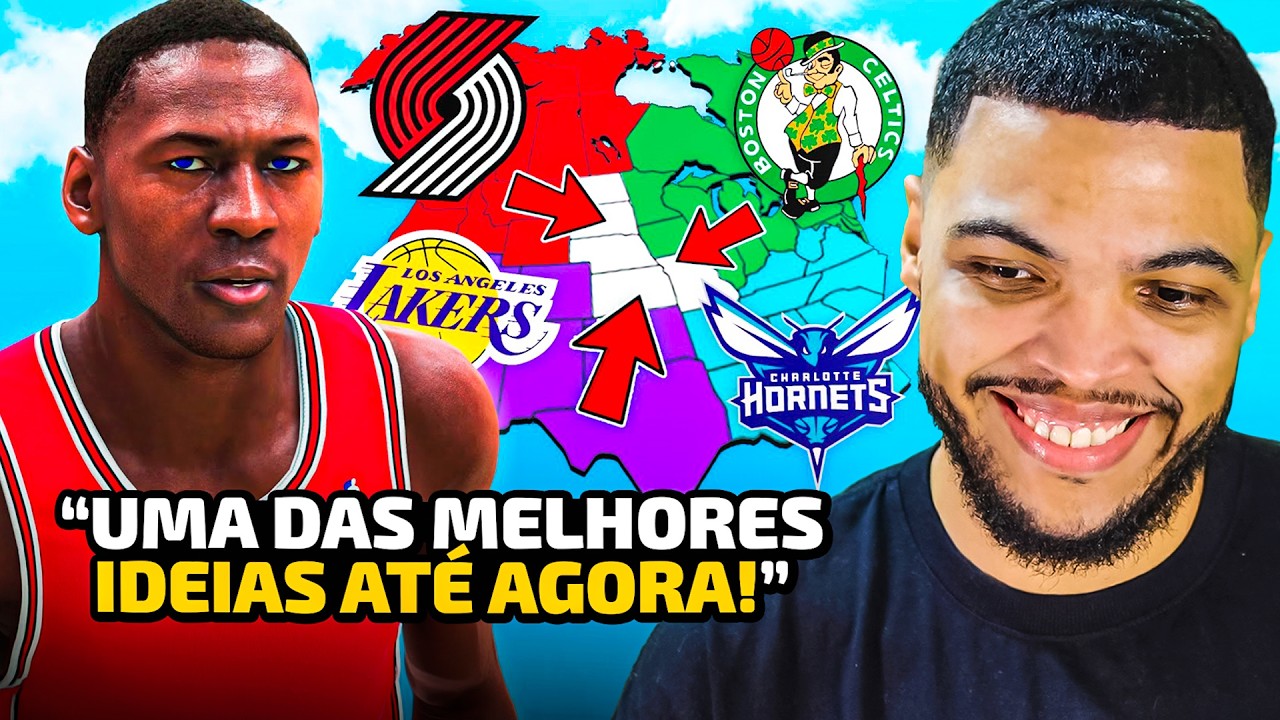 NBA MODO IMPERIALISMO, MAS CADA TIME É UMA CLASSE DE DRAFT! | REACT JAY CANADA