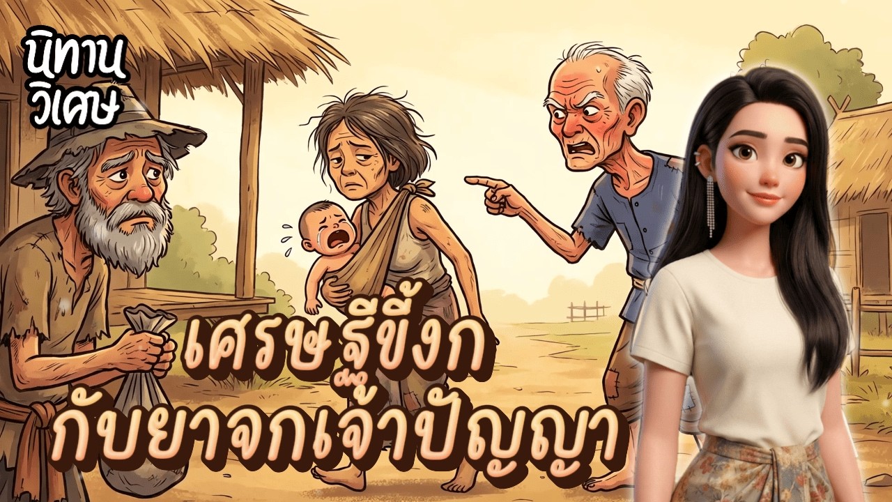 เศรษฐีขี้งกกับยาจกเจ้าปัญญา | EP.33 นิทานวิเศษ #นิทานพื้นบ้าน #นิทานก่อนนอน #นิทานสอนใจ