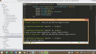 4) Inserting Data in Database using Laravel