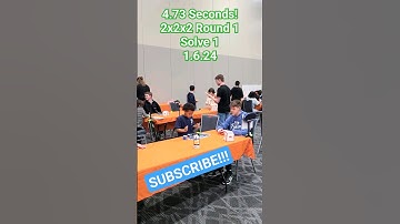4.73 Seconds! Utah Ice Cubing 24