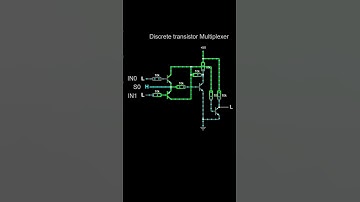 Discrete Transistor Multiplexer Circuit