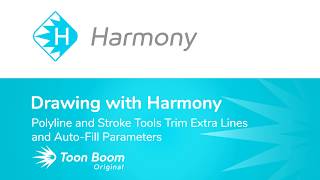 How to Use Polyline and Stroke Tools Trim Extra Lines and Auto-Fill Parameters with Harmony