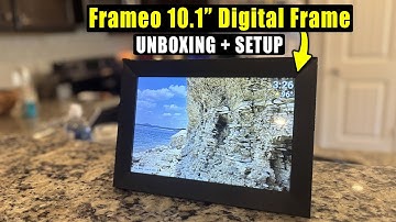 Full Unboxing & Review of Frameo 10.1" Digital Frame!