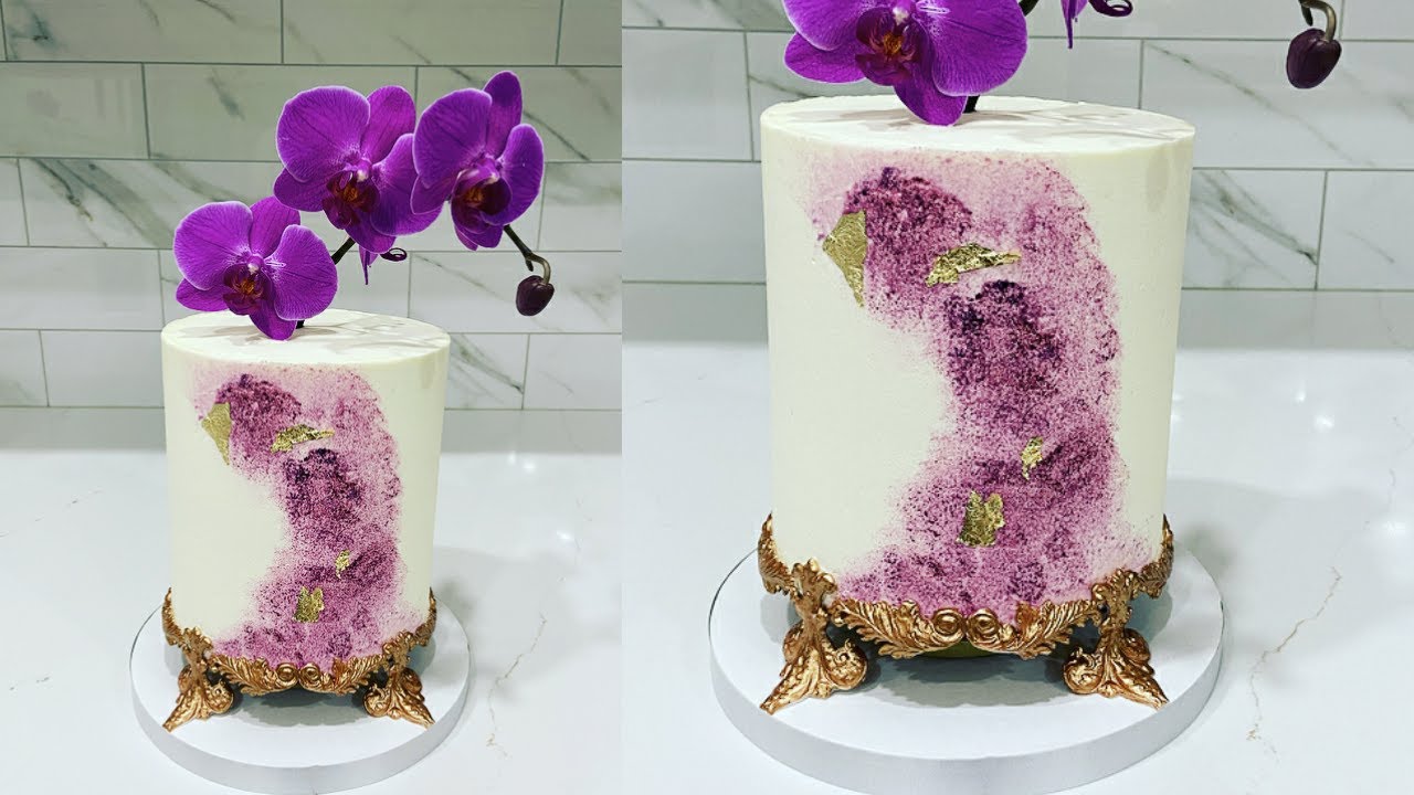 Cake decorating tutorials | BUTTERCREAM CAKE TECHNIQUE | Sugarella Sweets