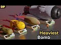 BOMB Weight Comparison | Tsar Bomba vs MOAB