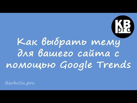 Как выбрать тему