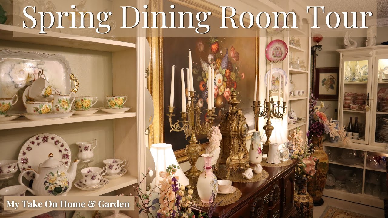 2024 Dining Room Tour Spring & Easter Decorating Ideas 2024 Home Decor