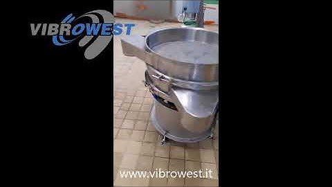 Circular Vibrating Screener mod. MR with Kleener Anti-Blinding Device - Vibrowest