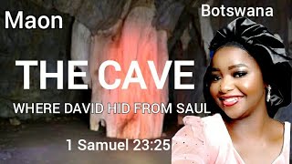 The Cave David Hid When Saul Was After his Life.