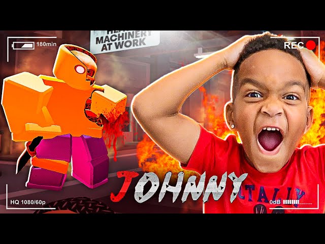 ROBLOX JOHNNY WITH THE PRINCE FAMILY - YouTube