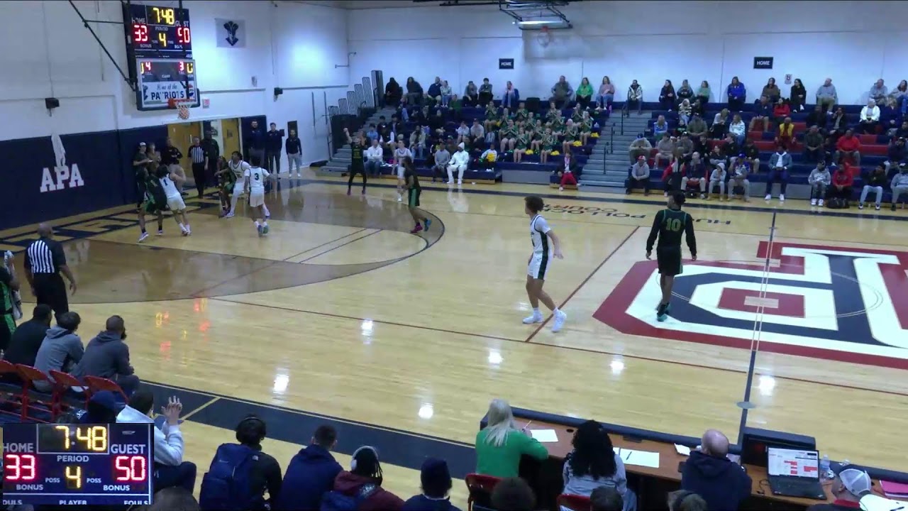 Harrells Christian vs Greenfield High School Boys' Varsity Basketball
