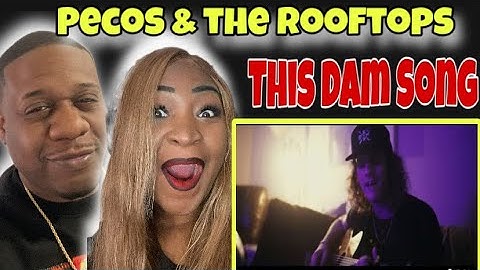 Freaking Love This!!  Pecos & The Rooftops - This Damn Song (Reaction)