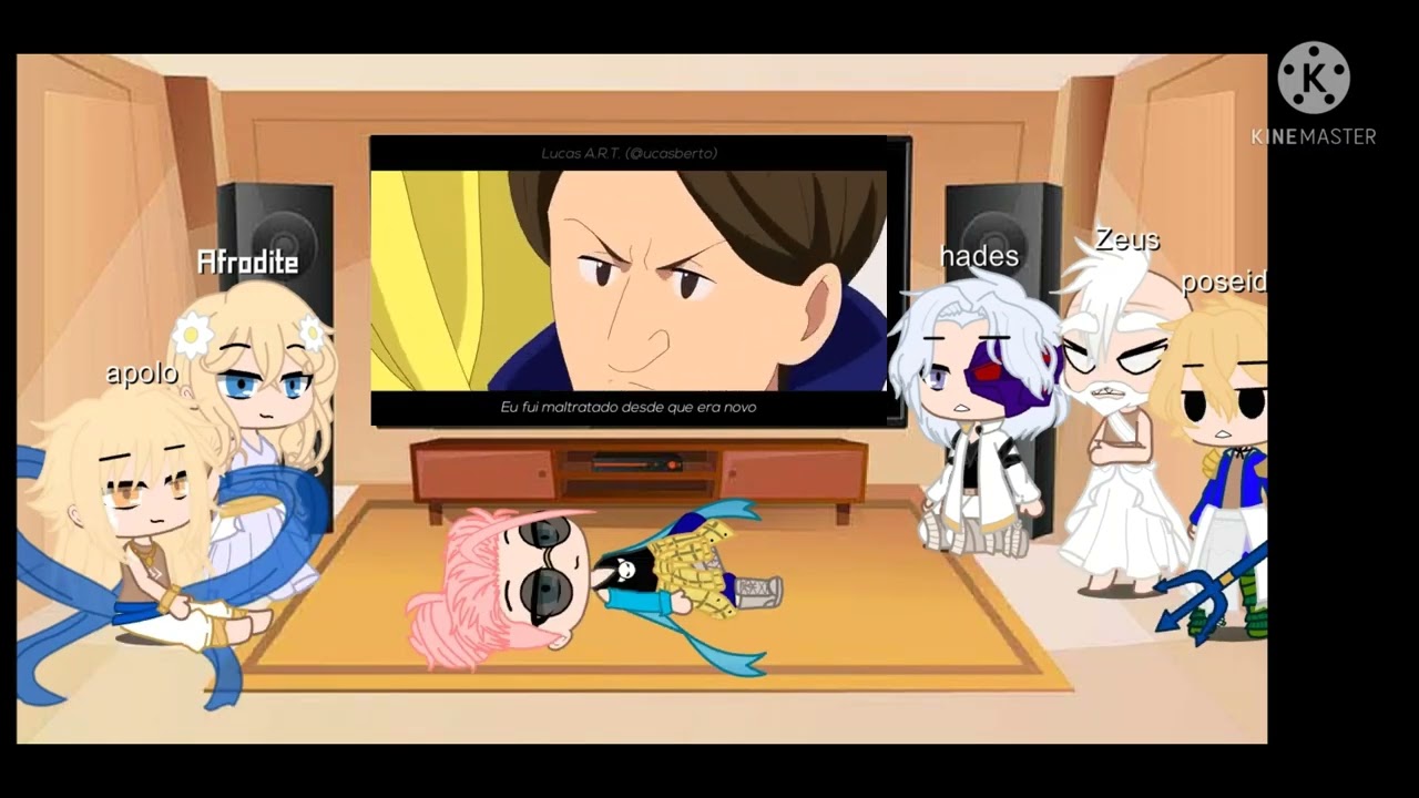 deuses react escanor como filho do Apolo