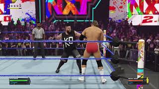 WWE 2K24 Gameplay - Kevin Owens Vs Brooks Jensen