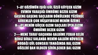 Ay Beni̇m Göçek Kizim - Karaoke - Pover Resimi