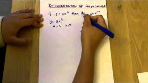 Differentiation of algebraic functions