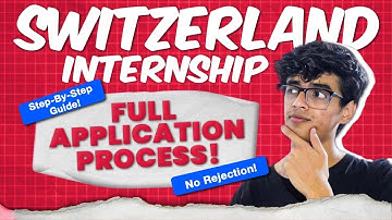 How to Apply for CERN Internship Switzerland! Ultimate Guide for Getting Recommendation Letters 🇨🇭🚀
