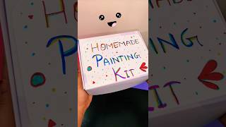 Homemade Painting Kit! 🤓🌈💖 #shorts screenshot 1