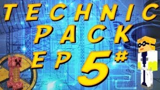Technic pack ep.5 part.2 [red power and more machenes]