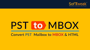 SoftTweak PST to MBOX [How to] Guide