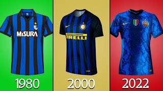 The Evolution of Inter Milan Football Kit All Inter Milan Football Kits in History 1980-2022