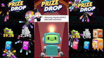 Monopoly Go | Peg-E 1250 CHIP | X100 PRIZE DROP @monopolygo #monopolygo #gaming
